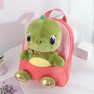 TRUST-U  3D three-dimensional  fur toy backpack kindergarten cartoon cute small backpack lightweight backpack