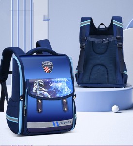 Cartoon TRUST-U Schoolbag for elementary school students male 1-3-6 high capacity schoolbag for students backpack for children