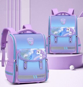 Cartoon TRUST-U Schoolbag for elementary school students male 1-3-6 high capacity schoolbag for students backpack for children