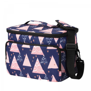 TRUST-U Polyester Oxford cloth portable adult large capacity lunch box bag Thermal bag bag Hot pressed waterproof portable meal bag