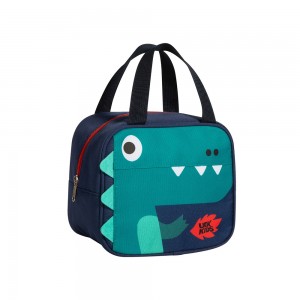 TRUST-U Dinosaur cartoon Oxford cloth children’s lunch box Insulated bag 600D printed aluminum foil animal preservation lunch bag