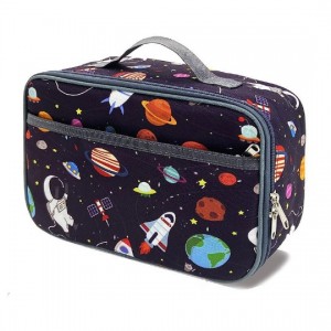 TRUST-U Children’s cartoon thermal bag bento bag dinosaur space animal cute print hand rice