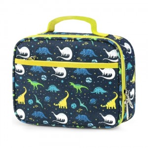 TRUST-U Children’s cartoon thermal bag bento bag dinosaur space animal cute print hand rice