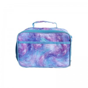 TRUST-U Cartoon print unicorn Rainbow Tie dye crossbody bag children’s insulated lunch bag ice bag