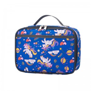 TRUST-U Children’s cartoon thermal bag bento bag dinosaur space animal cute print hand rice