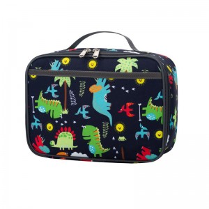 TRUST-U Children’s cartoon thermal bag bento bag dinosaur space animal cute print hand rice