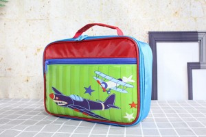 TRUST-U Children’s cartoon portable thermal bag spot wholesale polyester primary school lunch box fresh-keeping cold lunch bento bag