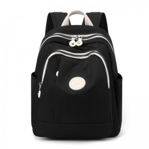 Trust-U New Summer Dual-Strap Backpack Fashionable Color-Block Women’s Large Capacity Water-Resistant Bag