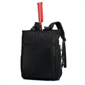 Baga badmantan tiugh ann an stoidhle Korean Trust-U: Backpack dà-strap unisex airson 3 racaichean - Deasachadh spòrs casual