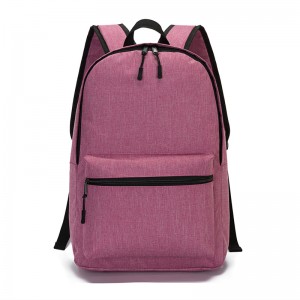 TRUST-U Cross-border backpack for primary school students with large capacity polyester Oxford cloth solid backpack for boys and girls