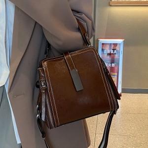 TRUST-U Soft leather women’s bag crossbody bag women 2024 new underarm bag niche high-grade sense large capacity commuter bag