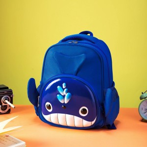 TRUST-U New cartoon kindergarten backpack EVA hard shell cute relief animal pattern nursery children backpack