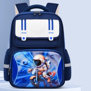 TRUST-U Elementary school cartoon schoolbag male 1-3-6 grade light casual girls backpack backpack