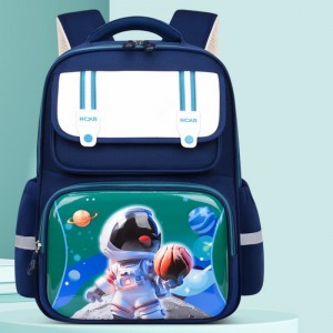 TRUST-U Elementary school cartoon schoolbag male 1-3-6 grade light casual girls backpack backpack