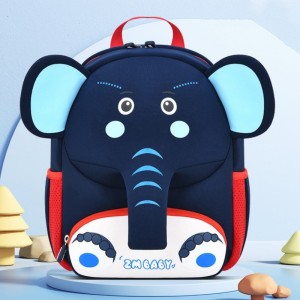 TRUST-U Kindergarten backpack Cartoon bag Lost Child bag 1-3-6 Lightweight diving material student bag