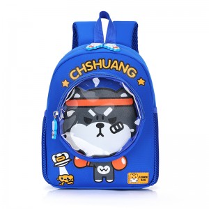 TRUST-U 3D three-dimensional  fur toy backpack kindergarten cartoon cute small backpack lightweight backpack