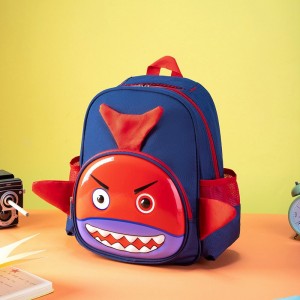 TRUST-U New cartoon kindergarten backpack EVA hard shell cute relief animal pattern nursery children backpack