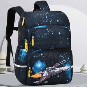 TRUST-U Cartoon schoolbag for elementary school students Male all-in-one open space bag for 6-12 years old large capacity children’s backpack