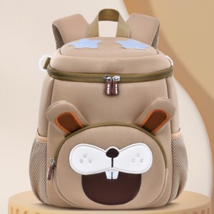 TRUST-U New kindergarten schoolbag male 1-3-5 year old children cartoon schoolbag cute mini baby backpack