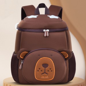 TRUST-U New kindergarten schoolbag male 1-3-5 year old children cartoon schoolbag cute mini baby backpack