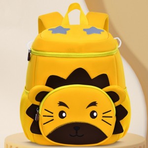 TRUST-U New kindergarten schoolbag male 1-3-5 year old children cartoon schoolbag cute mini baby backpack