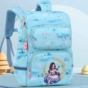 TRUST-U Cartoon schoolbag for elementary school students Male all-in-one open space bag for 6-12 years old large capacity children’s backpack