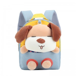 TRUST-U  3D three-dimensional  fur toy backpack kindergarten cartoon cute small backpack lightweight backpack