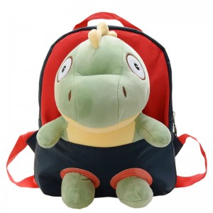 TRUST-U 3D three-dimensional fur toy backpack kindergarten cartoon cute small backpack lightweight backpack