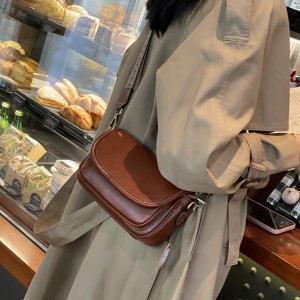 TRUST-U Soft leather women’s bag crossbody bag women 2024 new underarm bag niche high-grade sense large capacity commuter bag