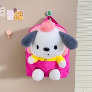 TRUST-U  3D three-dimensional  fur toy backpack kindergarten cartoon cute small backpack lightweight backpack