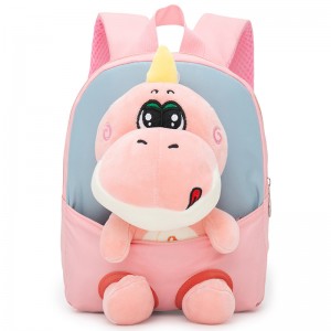 TRUST-U 3D three-dimensional  fur toy backpack kindergarten cartoon cute small backpack lightweight backpack