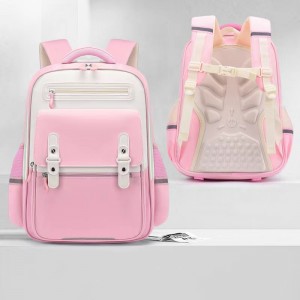 TRUST-U Schoolbag cute girl ridge protection cross border shoulder waterproof children backpack