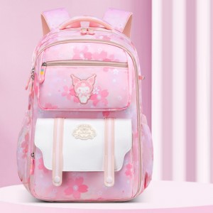 TRUST-U Elementary school cartoon schoolbag male 1-3-6 grade light casual girls backpack backpack