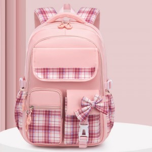 TRUST-U Girls 1-6-9 grade cartoon cute children’s bag lightweight casual large capacity backpack