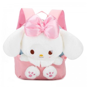 TRUST-U 3D three-dimensional fur toy backpack kindergarten cartoon cute small backpack lightweight backpack