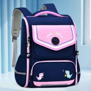 TRUST-U Cartoon schoolbag for primary school students integrated open space schoolbag 1-3-6 boys and girls backpack