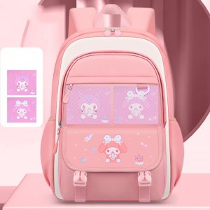 TRUST-U Cartoon schoolbag for elementary school students male 1-3-6 high capacity schoolbag for students backpack for children