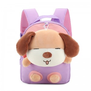 TRUST-U  3D three-dimensional  fur toy backpack kindergarten cartoon cute small backpack lightweight backpack