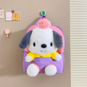 TRUST-U  3D three-dimensional  fur toy backpack kindergarten cartoon cute small backpack lightweight backpack