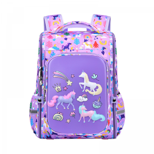 TRUST-U Sesame Baby elementary school cartoon bag male 1-3-6 integrated open large capacity children’s bag