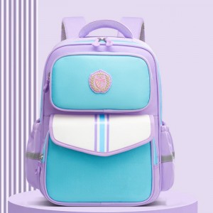 TRUST-U Elementary school cartoon schoolbag male 1-3-6 grade light casual girls backpack backpack