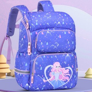 TRUST-U Cartoon schoolbag for elementary school students Male all-in-one open space bag for 6-12 years old large capacity children’s backpack