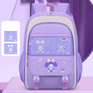 TRUST-U Cartoon schoolbag for elementary school students male 1-3-6 high capacity schoolbag for students backpack for children