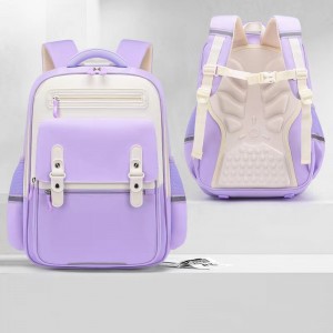 TRUST-U Schoolbag cute girl ridge protection cross border shoulder waterproof children backpack