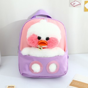 TRUST-U New elementary school cartoon schoolbag male 1-3-6 grade light casual girls backpack backpack