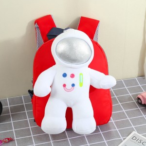 TRUST-U 3D three-dimensional fur toy backpack kindergarten cartoon cute small backpack lightweight backpack