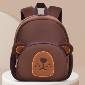 TRUST-U New kindergarten schoolbag male 1-3-5 year old children cartoon schoolbag cute mini baby backpack