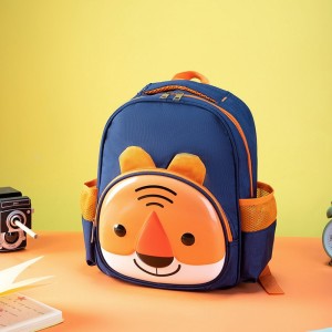 TRUST-U New cartoon kindergarten backpack EVA hard shell cute relief animal pattern nursery children backpack