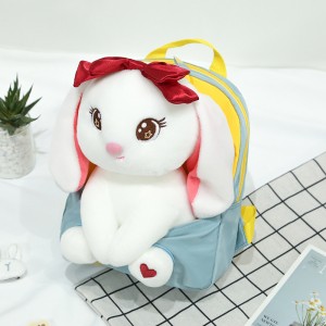 TRUST-U 3D three-dimensional fur toy backpack kindergarten cartoon cute small backpack lightweight backpack