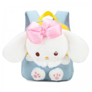 TRUST-U 3D three-dimensional fur toy backpack kindergarten cartoon cute small backpack lightweight backpack